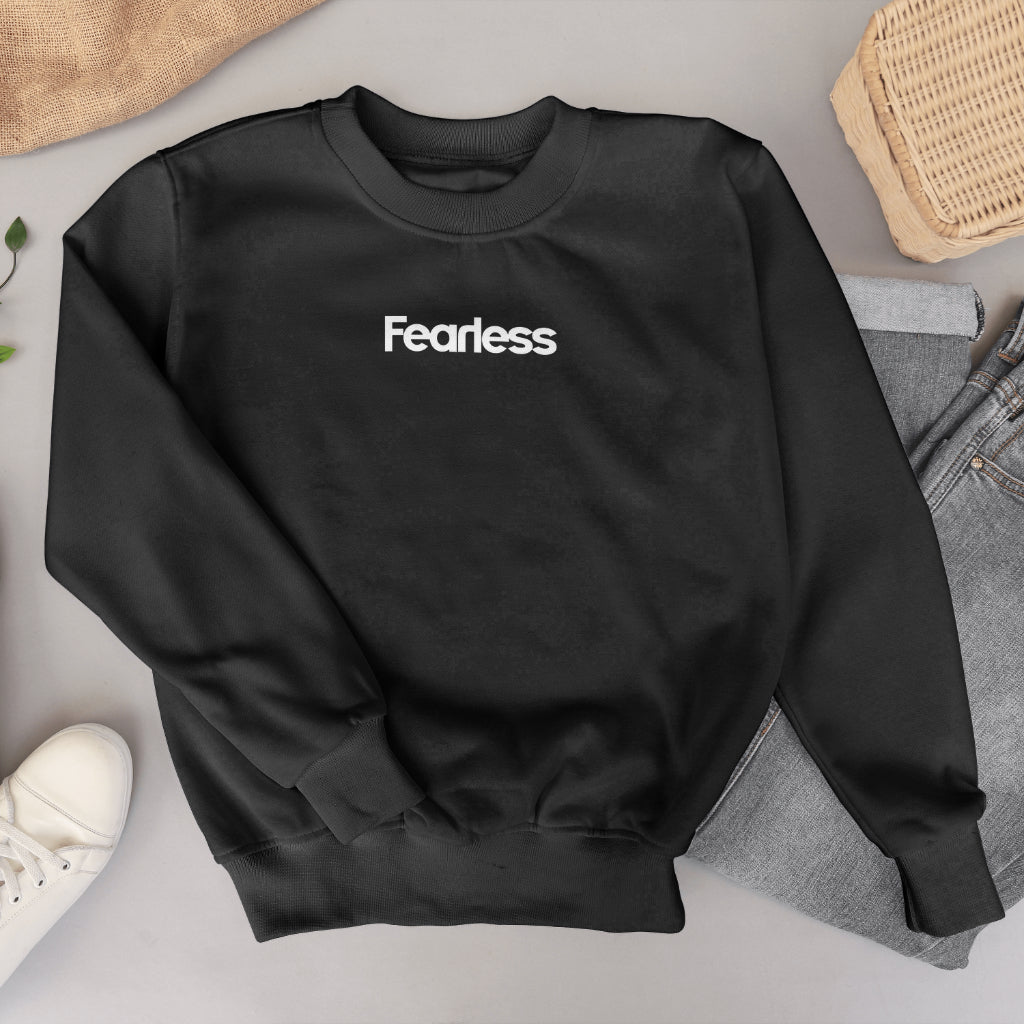 Classic Unisex Crewneck Fearless Sweatshirt