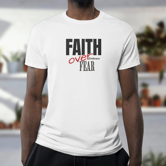 Faith over Fear Unisex Crewneck T-shirt