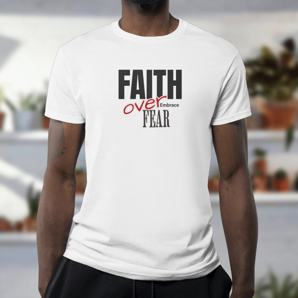 Faith over Fear Unisex Crewneck T-shirt